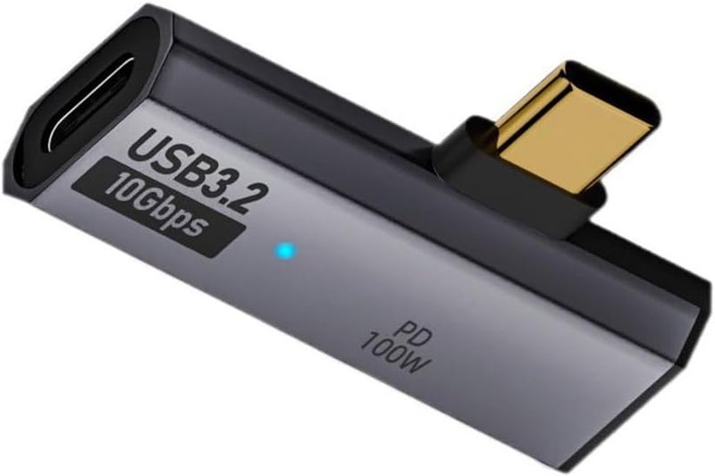 Gray 100W USB C Fast Charging Adapter With 10Gbps Data Transfer For Phone Laptop - Image 1